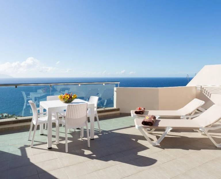 1-schlafzimmer-luxus-apartment mit meerblick Royal Sun Resort Acantilado de los Gigantes