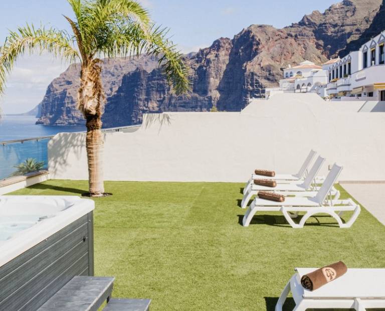 3-schlafzimmer-luxus-apartment mit meerblick und jacuzzi Royal Sun Resort Acantilado de los Gigantes