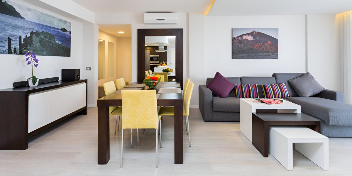 Appartement Deluxe 3 Chambres avec Bain à Remous Royal Sun Resort Acantilado de los Gigantes Appartement Deluxe 3 Chambres avec Bain à Remous Royal Sun Resort Acantilado de los Gigantes