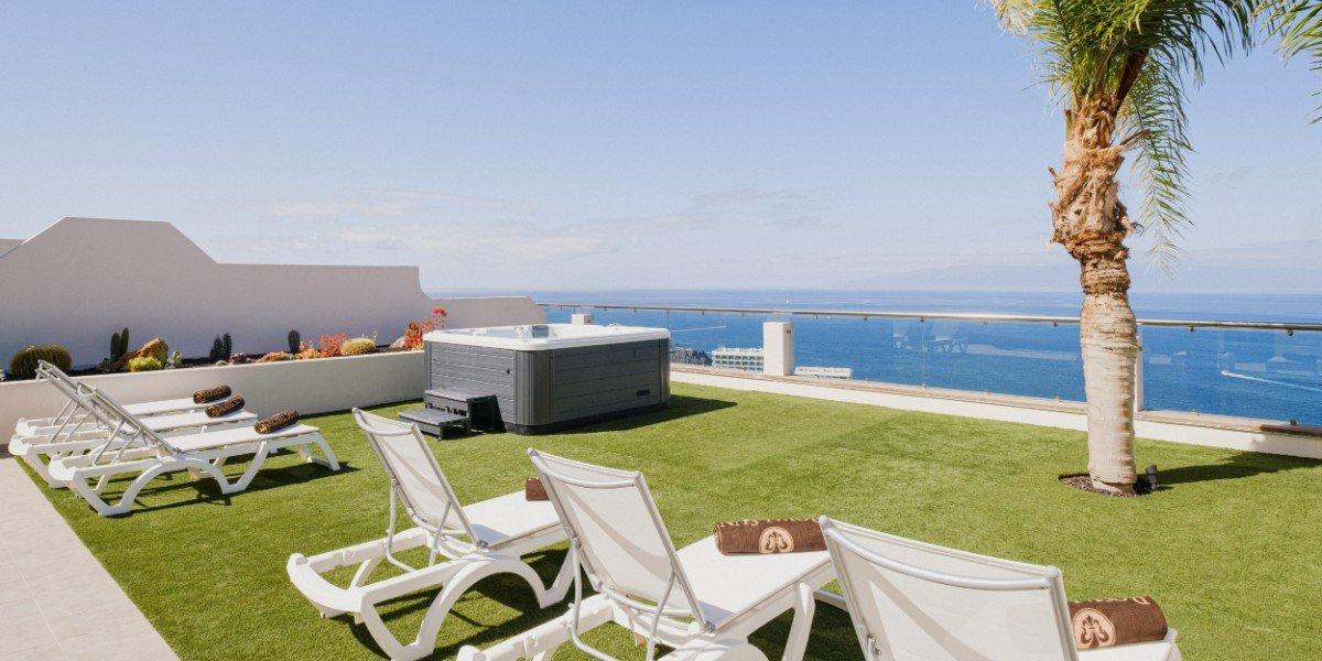 Appartement Deluxe 3 Chambres avec Bain à Remous Royal Sun Resort Acantilado de los Gigantes Appartement Deluxe 3 Chambres avec Bain à Remous Royal Sun Resort Acantilado de los Gigantes