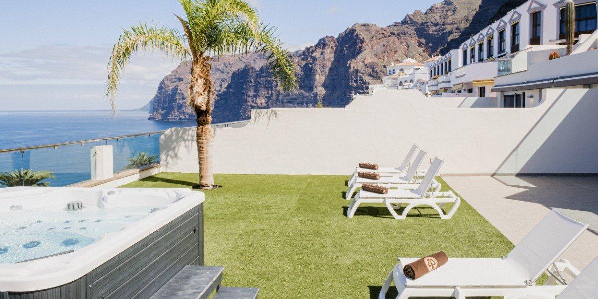 Appartement Deluxe 3 Chambres avec Bain à Remous Royal Sun Resort Acantilado de los Gigantes Appartement Deluxe 3 Chambres avec Bain à Remous Royal Sun Resort Acantilado de los Gigantes