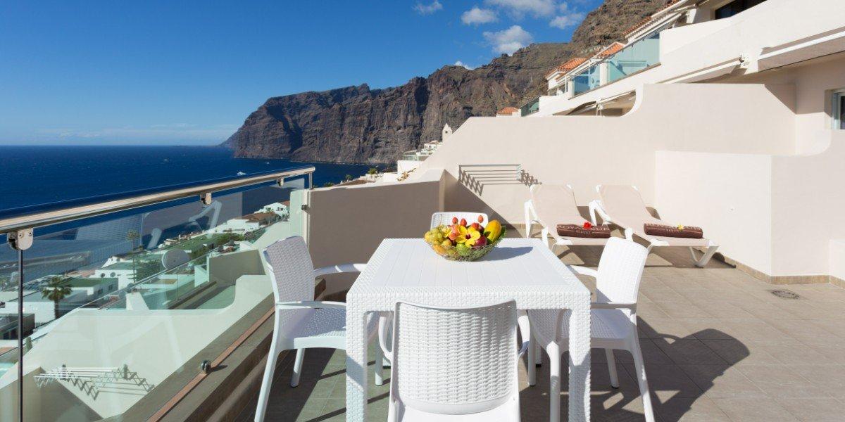 1-Schlafzimmer-Luxus-Apartment mit Meerblick und Jacuzzi Royal Sun Resort Acantilado de los Gigantes 1-Schlafzimmer-Luxus-Apartment mit Meerblick und Jacuzzi Royal Sun Resort Acantilado de los Gigantes